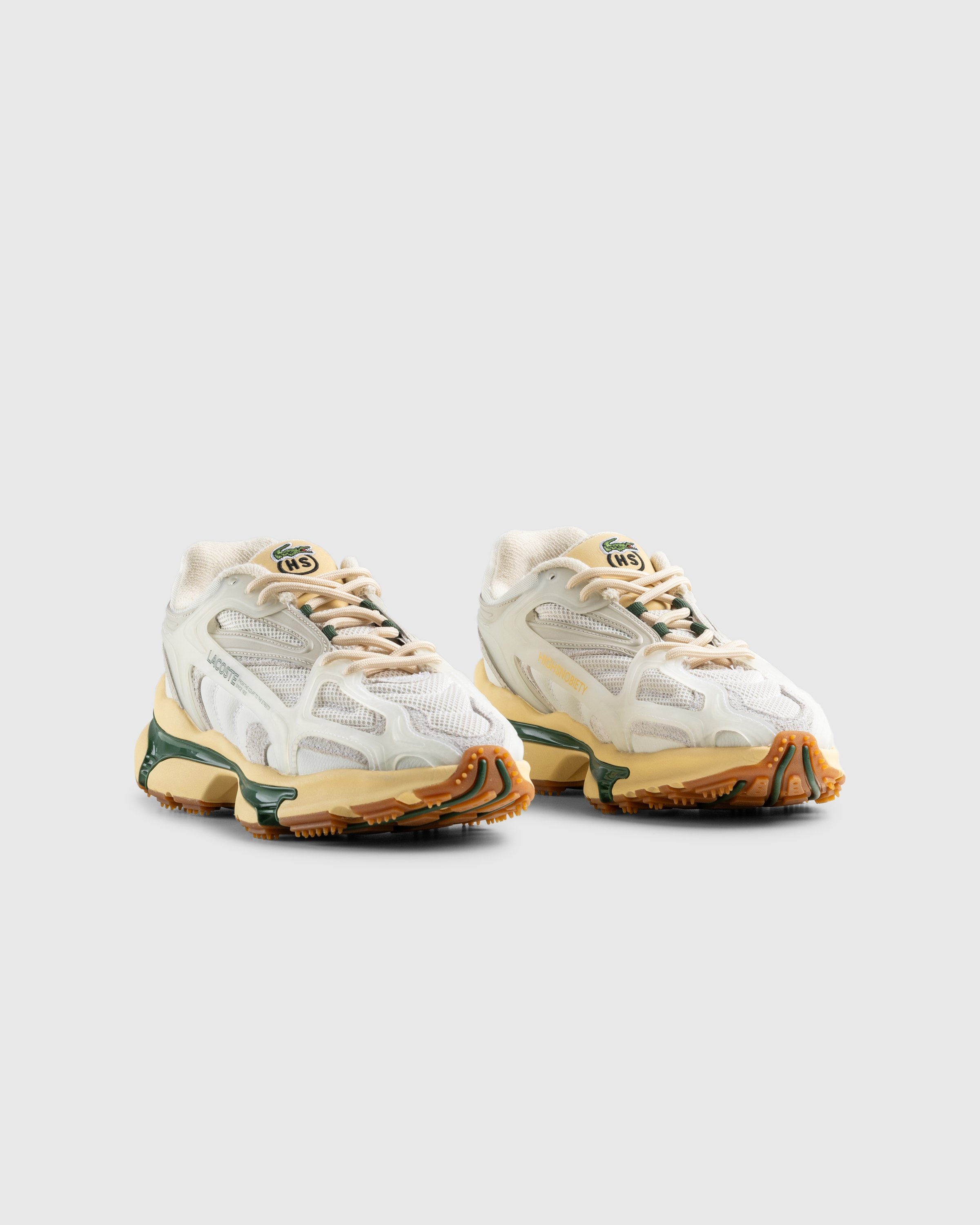 Lacoste x Highsnobiety L003 2K24 White Eggshell Green